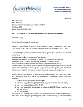 Some communication with the USPTO